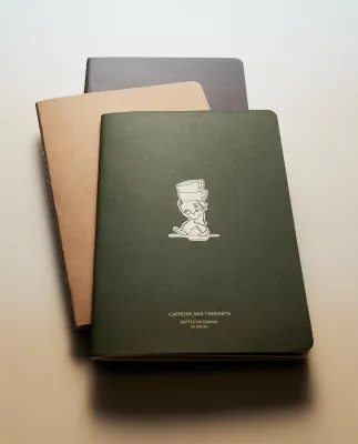 Блокнот Zara Home, зелёный, 6286/111