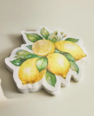 Бумажные салфетки Zara Home, жёлтый, 20 шт., 2270/022