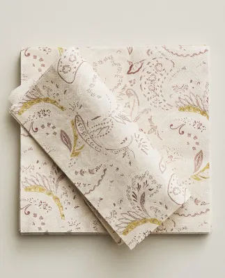 Бумажные салфетки Zara Home, бежевый, 20 шт., 1207/022