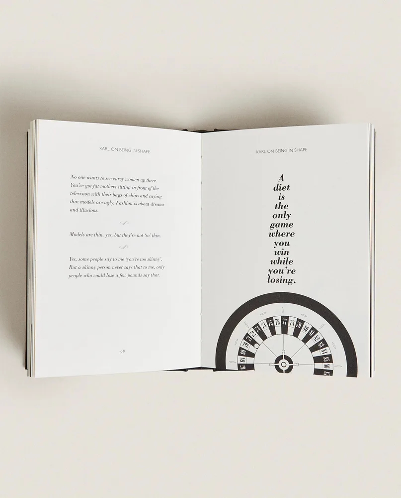 The World According to Karl. Книга цитат Карла Лагерфельда (на английском языке)