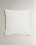 Наволочка Zara Home хлопок, лён 100%, однотонный, 6150/091 — фото 2