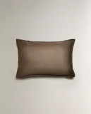 Наволочка Zara Home сатин, хлопок 100%, однотонный, 6173/091 · арт. 6173/091-2 — фото 4