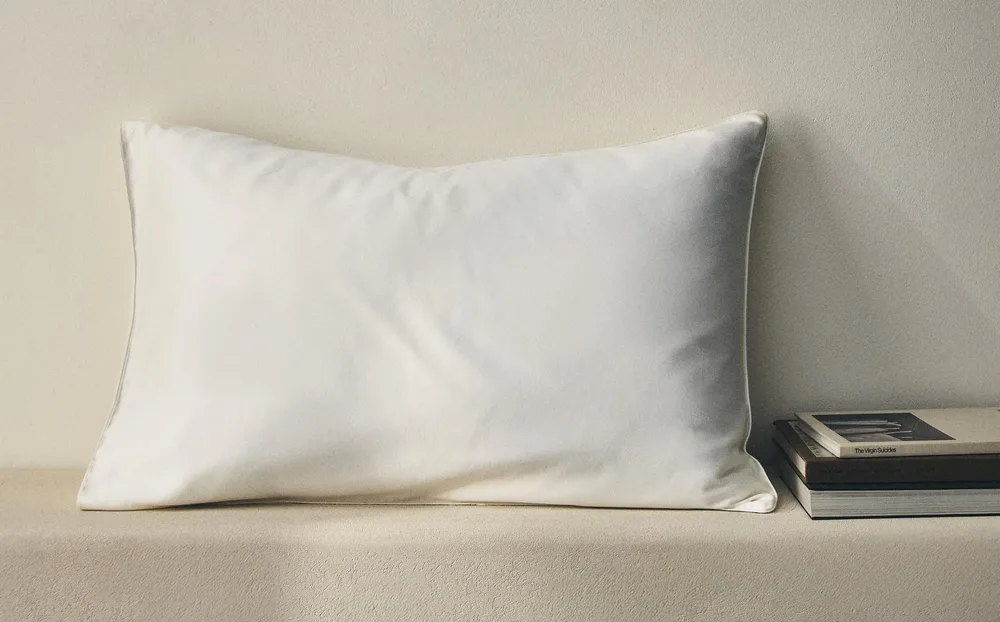 Наволочка Zara Home сатин, хлопок 100%, однотонный, 0056/091 · арт. 0056/091-2