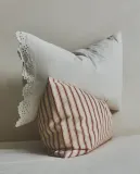 Наволочка Zara Home, лён 55%, хлопок 45%, однотонный, 5191/091 — фото 8
