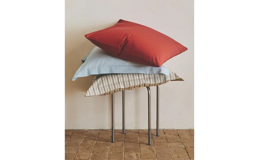 Наволочка Zara Home перкаль, хлопок 100%, однотонный, 0051/091 · арт. 0051/091-2