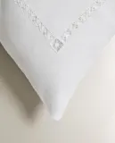 Наволочка Zara Home хлопок, лён 100%, однотонный, 5190/091 — фото 2