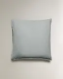 Наволочка Zara Home хлопок, лён 100%, однотонный, 3110/091 — фото 4