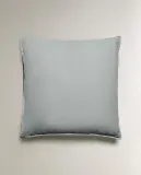 Наволочка Zara Home хлопок, лён 100%, однотонный, 3110/091 — фото 6