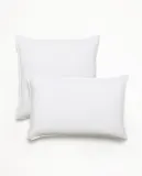 Наволочка Zara Home хлопок, лён 100%, однотонный, 7150/091 — фото 6