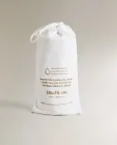 Наволочка Zara Home джерси, хлопок 85%, однотонный, 0062/087 — фото 2