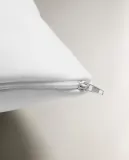 Наволочка Zara Home хлопок, 50х75 см, полиамид 90%, эластан 10%, полиэстер 100%, однотонный, 0056/087 — фото 4
