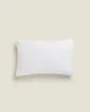 Наволочка Zara Home, хлопок 100%, полиэстер 100%, однотонный, 0065/087 — фото 2