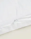 Наволочка Zara Home, хлопок 100%, полиэстер 100%, однотонный, 0065/087 — фото 4
