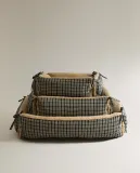Лежак для животных Zara Home, в клетку гингем, 17 40 45 см — фото 5