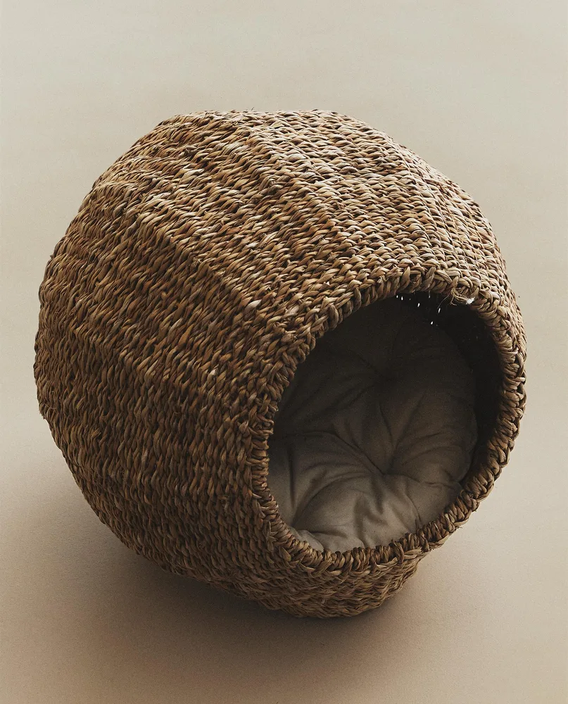 Лежак для животных Zara Home, плетёный из морской травы, 42 43 43 см