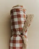 Покрывало для животных Zara Home, в клетку гингем, 70 100 см — фото 2