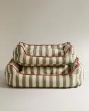 Лежак для животных Zara Home, в полоску с кантом, 50 40 18 см — фото 5