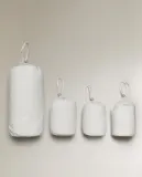 Наматрасник Zara Home, хлопок 76%, полиэстер 15%, хлопок 100%, полиэстер 100%, однотонный, 6622/086 — фото 4