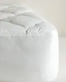 Наматрасник Zara Home, хлопок 76%, полиэстер 15%, хлопок 100%, полиэстер 100%, однотонный, 6622/086 — фото 7
