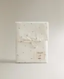 Комплект постельного белья Zara Home, 75х100 см, хлопок 100%, с растительным принтом, 1661/499 — фото 2