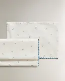 Комплект постельного белья Zara Home, 75х100 см, хлопок 100%, с растительным принтом, 1661/499 — фото 7