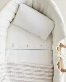 Комплект постельного белья Zara Home, 75х100 см, хлопок 100%, с цветочным принтом, 1605/499 — фото 1