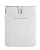 Пододеяльник Zara Home сатин, хлопок 100%, однотонный, 6102/088 · арт. 6102/088-2 — фото 8