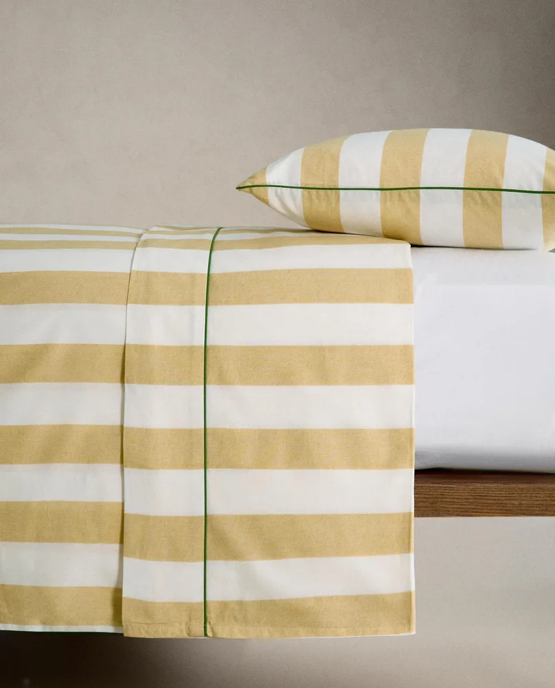 Пододеяльник Zara Home, хлопок 100%, в полоску, 6161/088 · арт. 6161/088-3