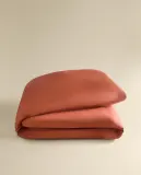 Пододеяльник Zara Home перкаль, хлопок 100%, однотонный, 0051/088 — фото 1