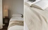Пододеяльник Zara Home, хлопок 100%, однотонный, 6184/088 — фото 3