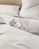 Пододеяльник Zara Home перкаль, хлопок 100%, однотонный, 0081/088 — фото 6