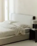 Пододеяльник Zara Home, лён 56%, хлопок 44%, однотонный, 6183/088 — фото 8