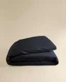 Пододеяльник Zara Home сатин, хлопок 100%, однотонный, 1100/088 — фото 4