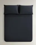 Пододеяльник Zara Home сатин, хлопок 100%, однотонный, 1100/088 — фото 8