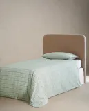 Пододеяльник Zara Home, хлопок 100%, в клетку, 1611/088 — фото 6