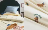 Пододеяльник Zara Home, хлопок 100%, однотонный, 1610/088 — фото 8