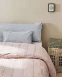 Пододеяльник Zara Home, хлопок 100%, в полоску, 1612/088 — фото 8