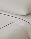 Простыня Zara Home сатин, хлопок 100%, однотонный, 6102/089 · арт. 6102/089-2 — фото 6