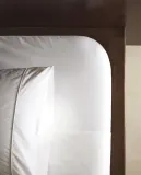 Простыня на резинке Zara Home перкаль, хлопок 100%, однотонный, 0030/095 — фото 3