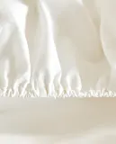 Простыня на резинке Zara Home, хлопок 100%, однотонный, 4611/900 — фото 5