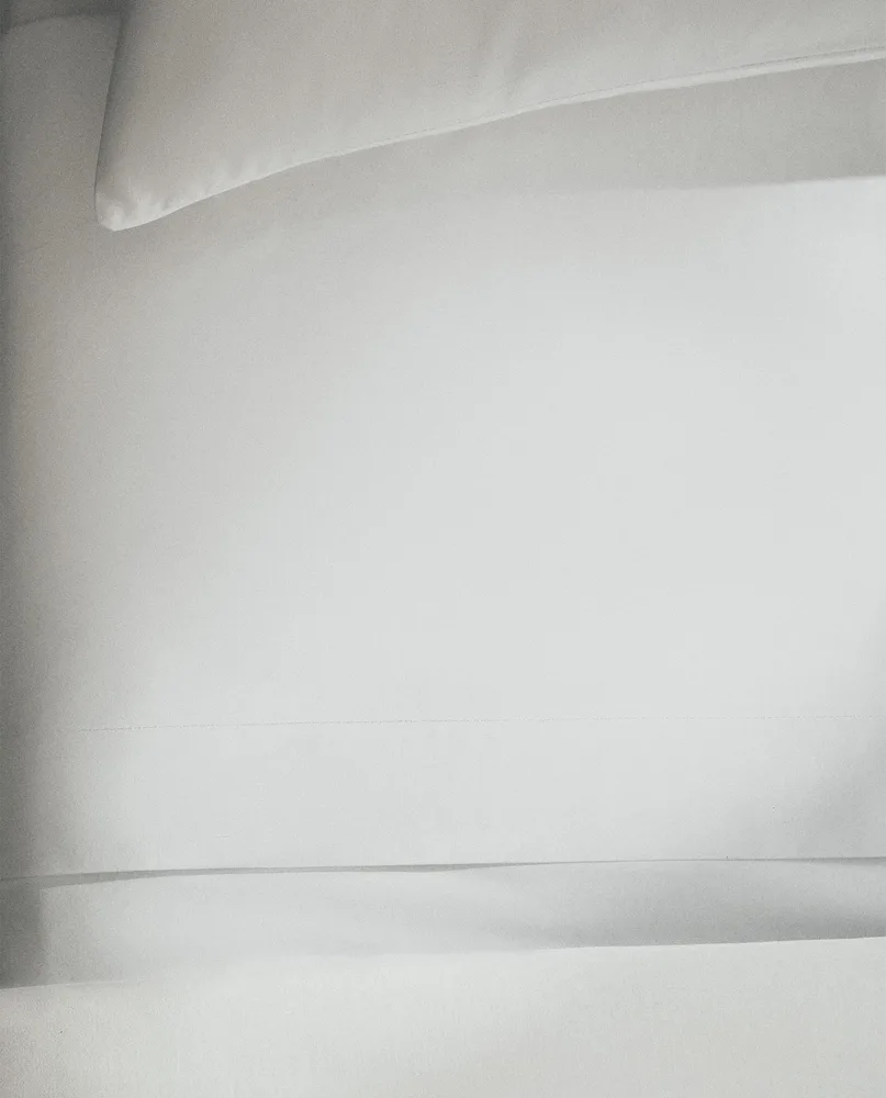 Простыня Zara Home перкаль, хлопок 100%, однотонный, 0051/089