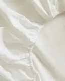 Простыня на резинке Zara Home перкаль, хлопок 100%, однотонный, 0051/900 — фото 7