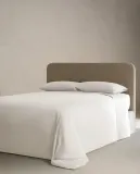 Простыня на резинке Zara Home сатин, хлопок 100%, однотонный, 0136/095 — фото 4
