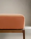 Простыня на резинке Zara Home, хлопок 100%, однотонный, 2615/900 — фото 5