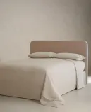 Простыня на резинке Zara Home, хлопок 100%, однотонный, 6113/900 — фото 5