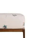 Простыня на резинке Zara Home, хлопок 100%, однотонный, 2626/900 — фото 7