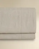 Простыня Zara Home хлопок, лён 100%, однотонный, 6150/089 · арт. 6150/089-2 — фото 1