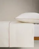 Простыня на резинке Zara Home, хлопок 100%, однотонный, 8610/900 — фото 6