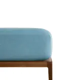 Простыня на резинке Zara Home хлопок, лён 100%, однотонный, 4126/900 — фото 6