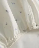 Простыня на резинке Zara Home, хлопок 100%, с растительным принтом, 1661/900 — фото 6